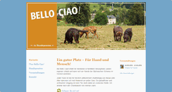 Desktop Screenshot of bellociao.de